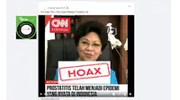 Penelusuran klaim video mantan Menteri Kesehatan (Menkes) dr. Nafsiah Mboi promosikan obat prostat