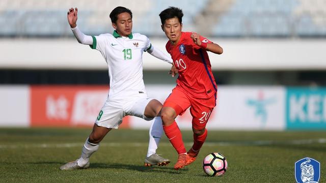 Timnas Korea Selatan U-19 vs Timnas Indonesia U-19
