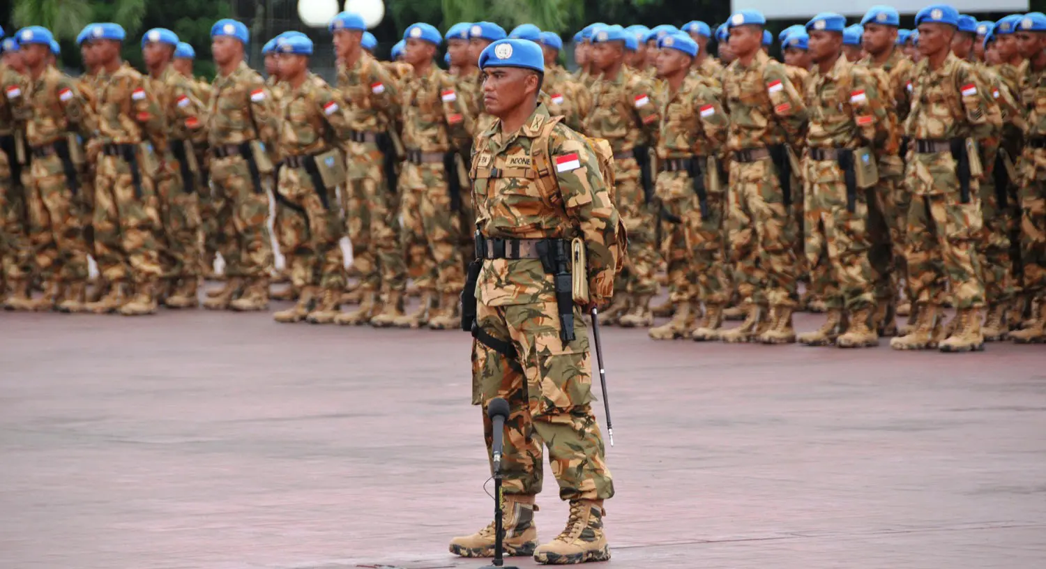 800 Prajurit TNI Satuan Tugas Batalyon Komposit TNI Kontingen Garuda akan bertugas sebagai Pasukan Pemeliharaan Perdamaian Misi PBB di Darfur, Sudan, Afrika Utara. (Istimewa)