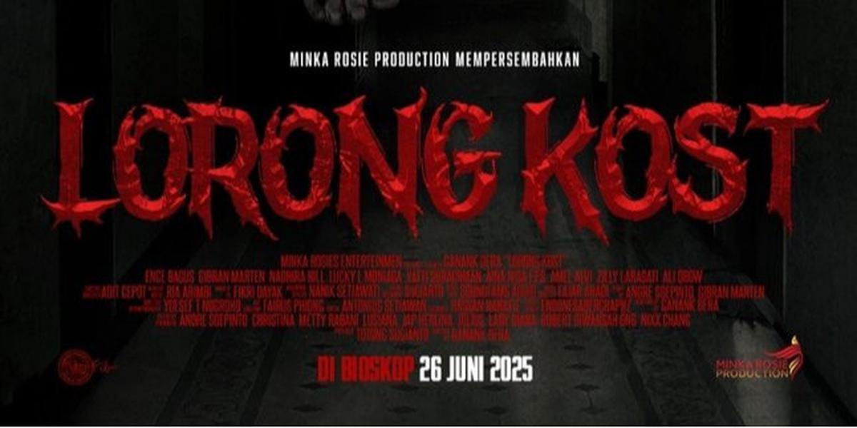 'LORONG KOST' Siap Teror Penonton 26 Juni, Ganank Dera Angkat Horor Psikologis Penuh Trauma dan Ketegangan