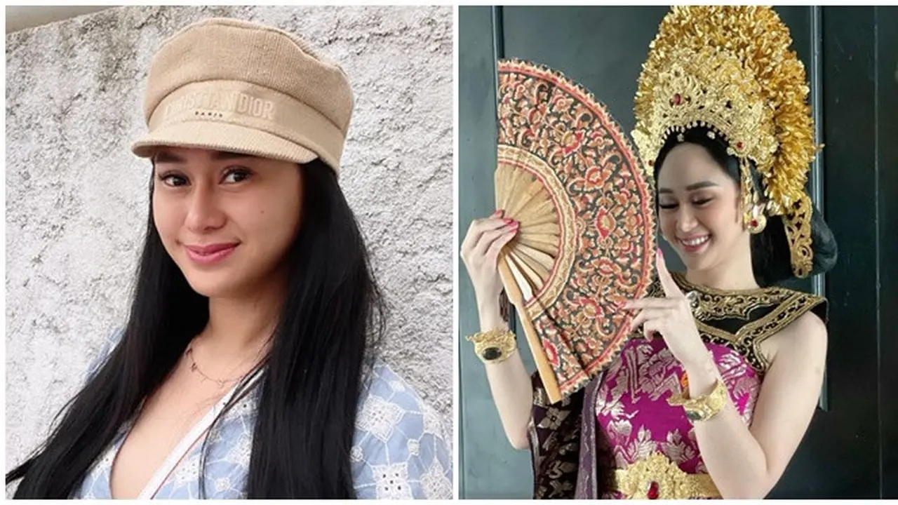 Bikin Pangling, Ini 6 Potret Denise Chariesta Pakai Baju Adat Bali