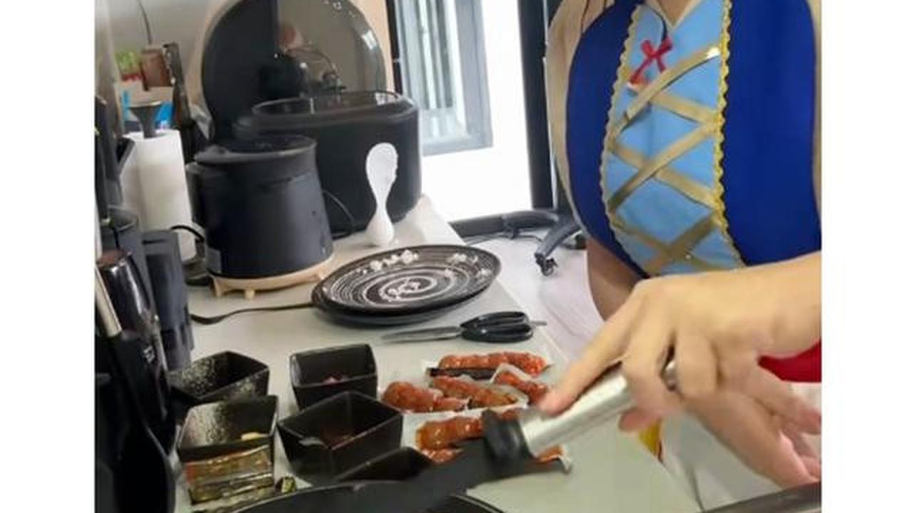 6 Potret Dapur Amanda Manopo, Cozy untuk Masak Menu Favorit Kenny Austin