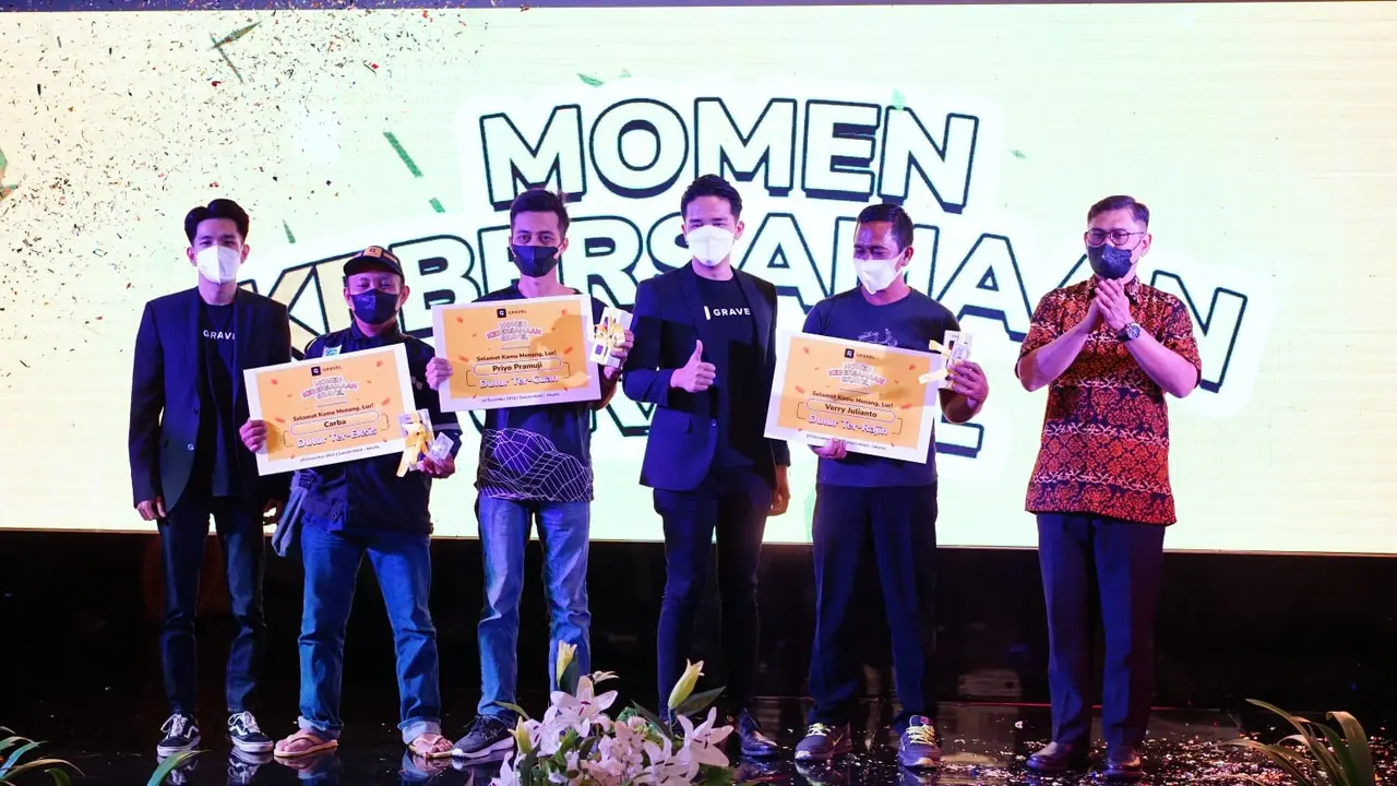 Acara bertajuk “Momen Kebersamaan Gravel” (MKG) yang dihadiri perwakilan Kementrian PUPR dan Kemkominfo (Istimewa)