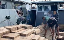 TNI AL Amankan Kapal Ilegal di Karimun, Bawa Kayu Tanpa Dokumen dan Narkoba