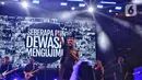 Festival yang berlangsung di Plaza Parkir Timur Gelora Bung Karno, Jakarta Pusat menghadirkan sederet nama-nama beken musisi Indonesia. (Liputan6.com/Angga Yuniar)