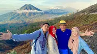 Ridwan Kamil dan Keluarga berwisata ke Kawah Ijen di Banyuwangi (Liputan6.com/Istimewa)