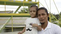 Kiper Semen Padang, Jandia Eka Putra. (Bola.com / Reza Bachtiar)