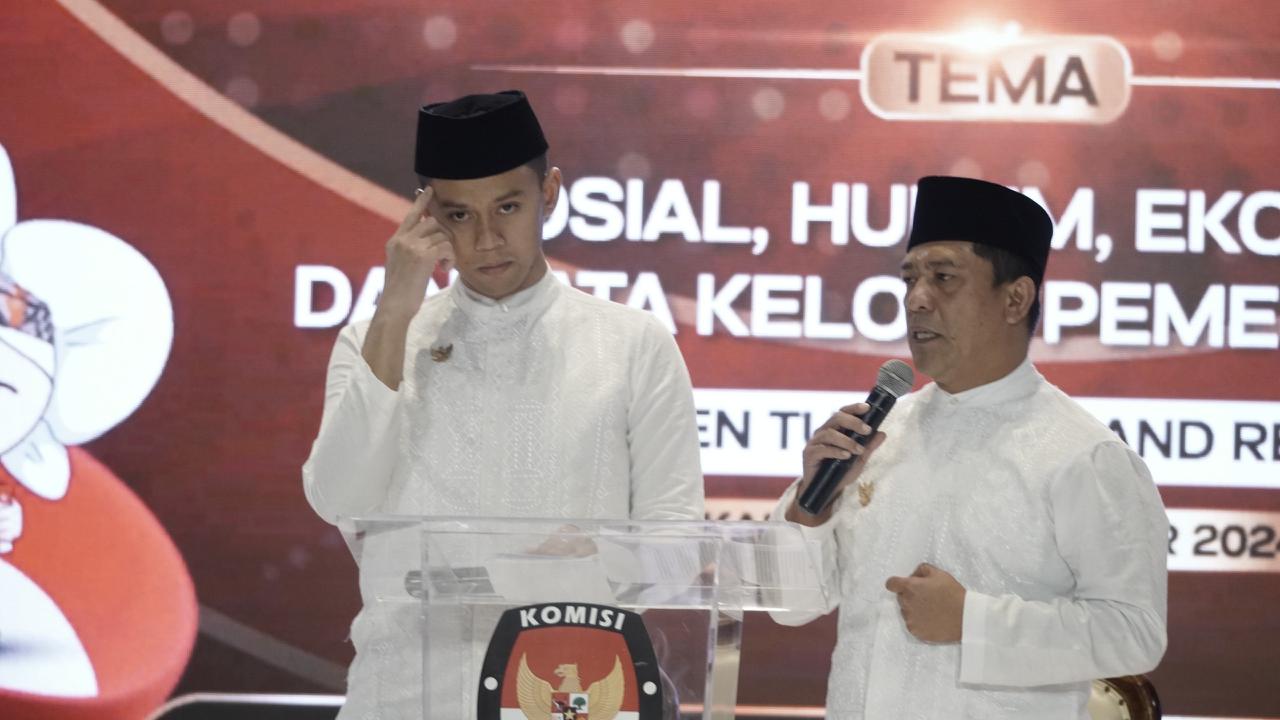 Debat Publik Pilkada Kota Batu ketiga. (Liputan6.com/ ist)