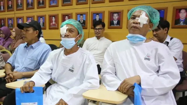 Cerita Warga Sumsel Dapat Kesempatan Operasi Katarak Gratis untuk Cegah Disabilitas Netra. Foto: Kemensos.