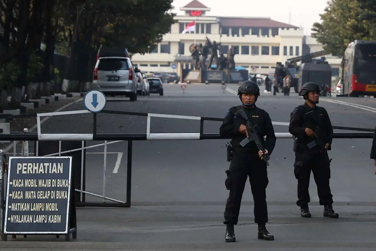 Melihat Suasana Terkini Gerbang Mako Brimob Usai Kerusuhan