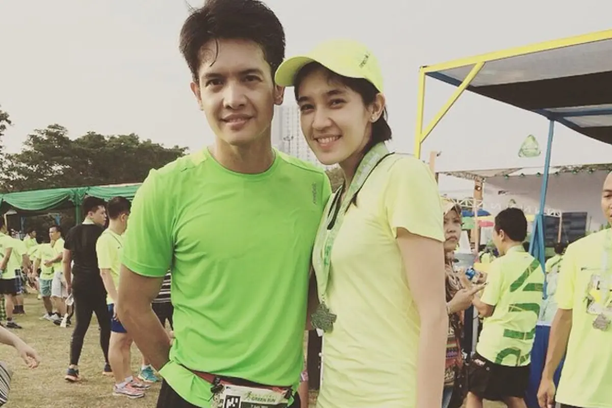 Dimas Seto dan Dhini Aminarti