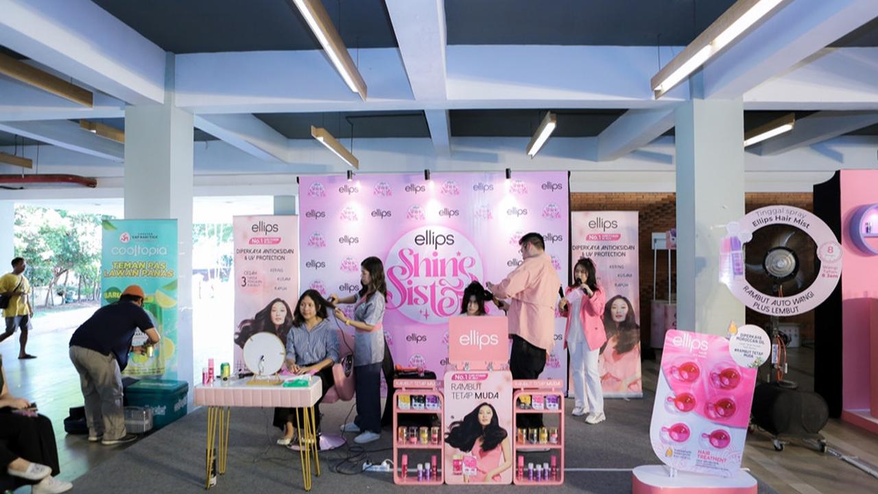 Ellips Shine Sister Hadir di Universitas Indonesia, Ajak Perempuan Tampil Percaya Diri dengan #RambutTetapMuda
