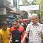 Calon Presiden 2024 Ganjar Pranowo melakukan blusukan di daerah Pademangan Barat, RW.12, Jakarta Utara, pada Minggu 25 Juni 2023 (Istimewa)