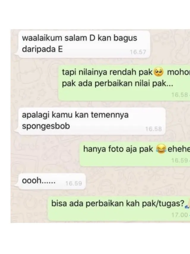 6 Chat Mahasiswa Protes Nilai E ke Dosen Ini Bikin Elus Dada
