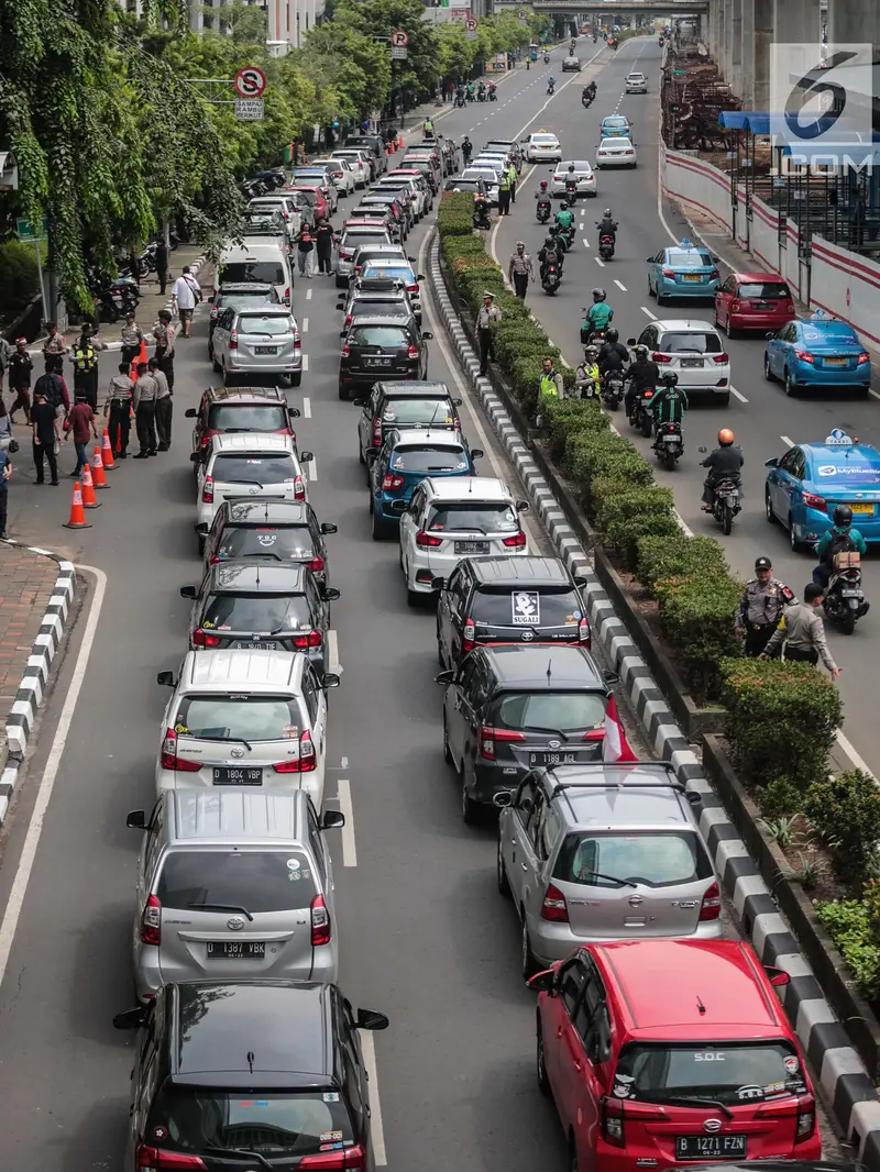 Mobil Massa Aksi Pengemudi Online