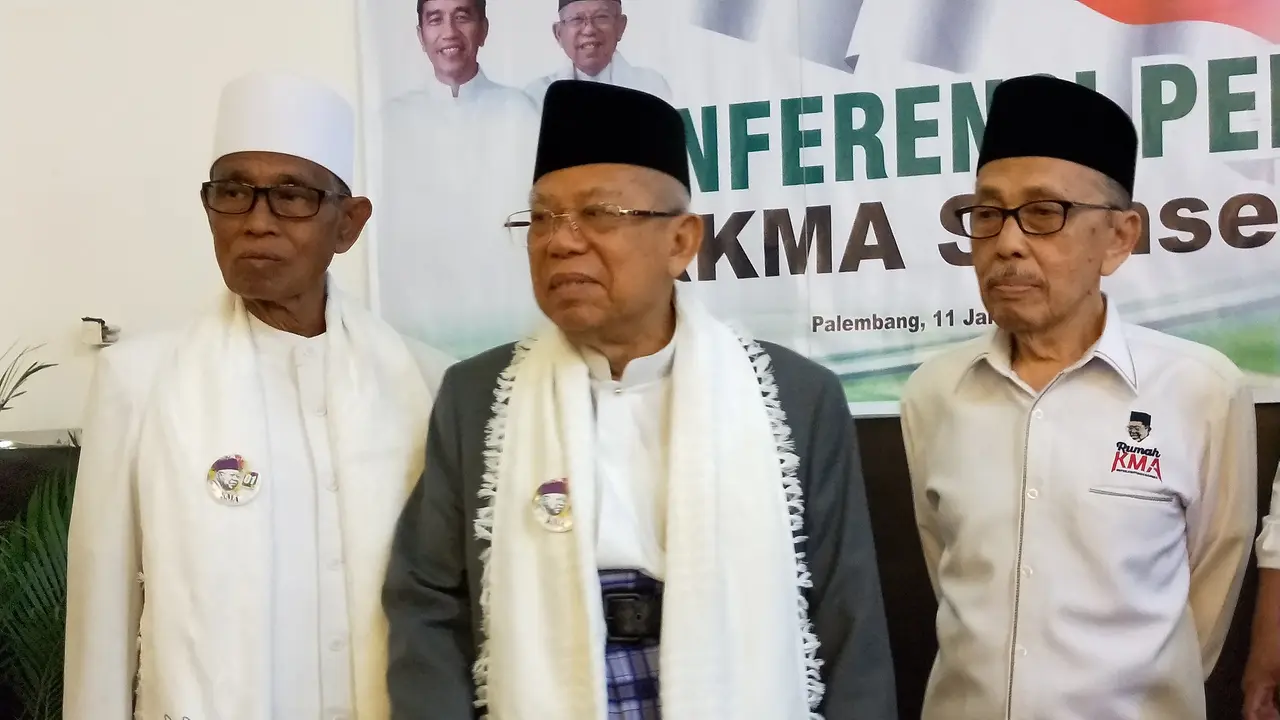 Ma’ruf Amin : La Nyalla Minta Ampun Fitnah Jokowi PKI