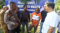 Pelarian 7 Tahun Pembunuh Sadis Berakhir di Tangan Polsek Patumbak, Begini Tampangnya
