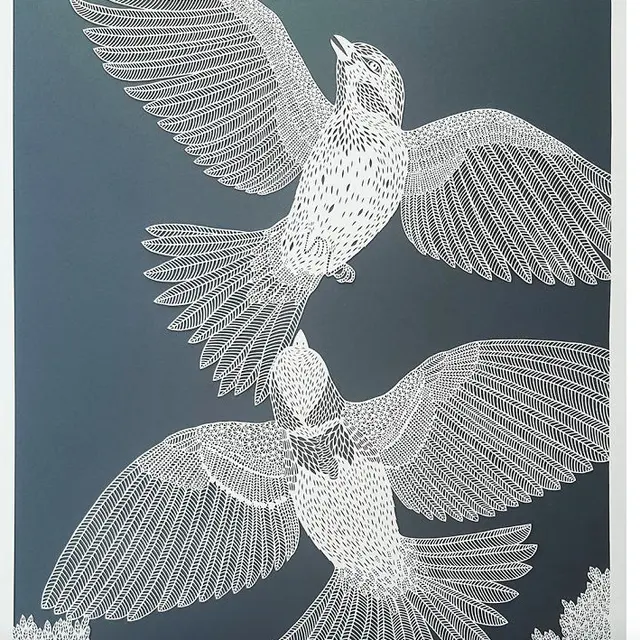 karya seni indah dari kertas