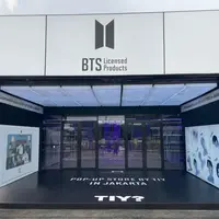 Pop-UP store Produk Lisensi BTS & TinyTAN di Asia Tenggara, BSD,  Tangerang, Indonesia.