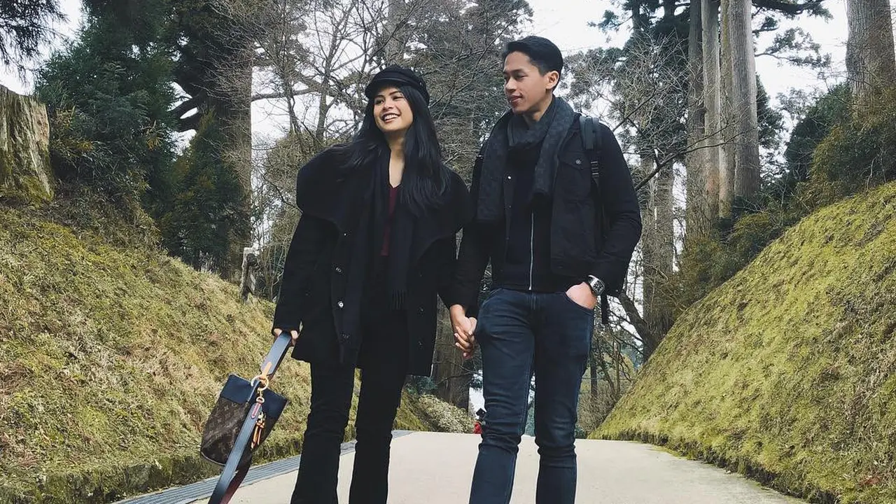 Maudy Ayunda dan Arsyah Rasyid sedang berlibur di Jepang.