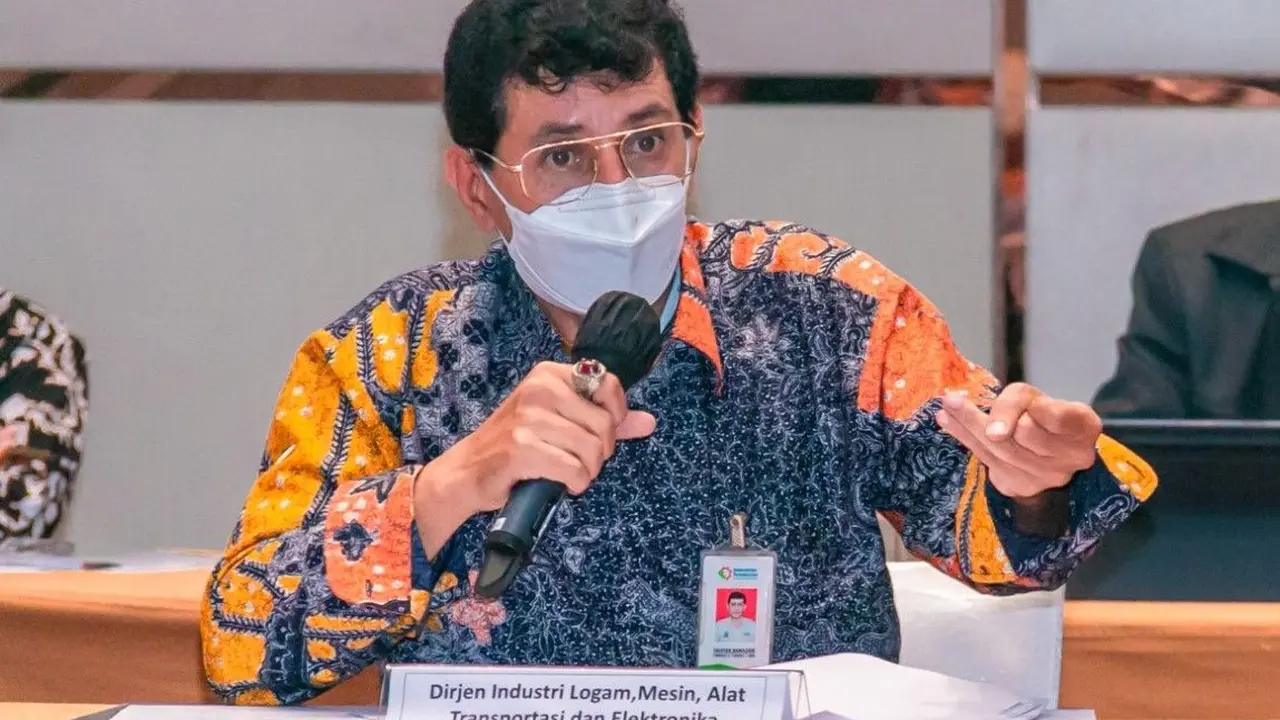 Direktur Jenderal Industri Logam, Mesin, Alat Transportasi dan Elektronika (ILMATE) Taufiek Bawazier. (Dok Kemenperin)