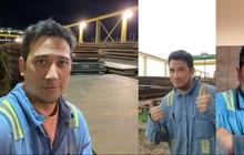 Salut! Potret Tengku Firmansyah Tetap Semangat Bekerja Malam Meski Suhu Capai 13 Derajat