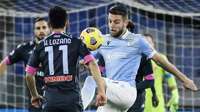 Foto Liga Italia: Lazio Tundukkan Napoli 2-0 di Olimpico