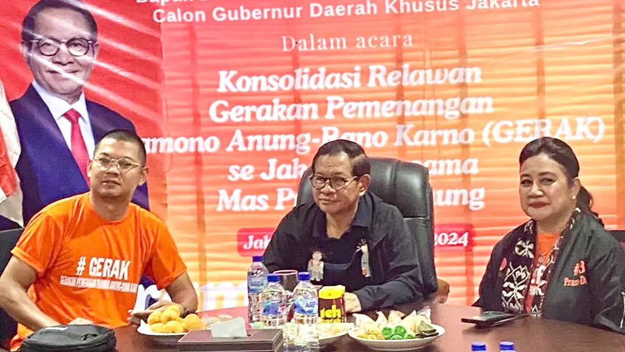 Relawan Gerakan Pemenangan Pramono Anung-Rano Karno (GERAK) (Istimewa)