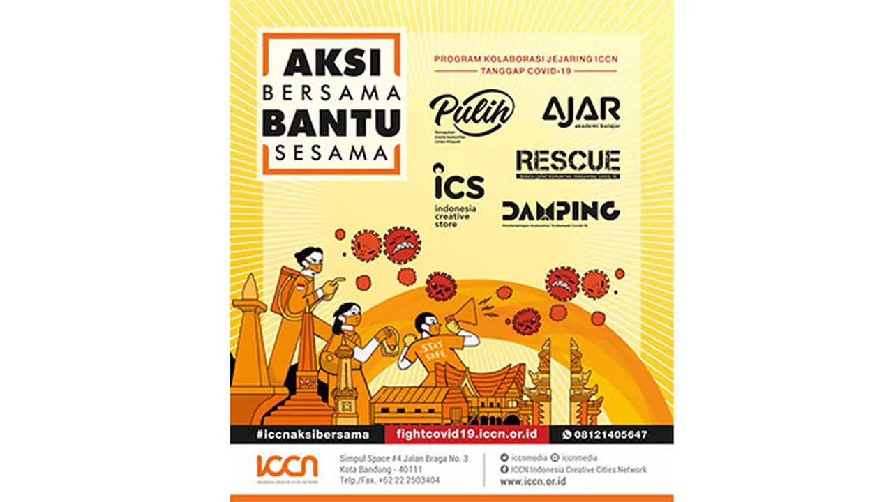 ICCN Inisiasi Program Aksi Bersama Bantu Bersama, Bentuk Respons Tanggap Darurat Pandemi Covid-18