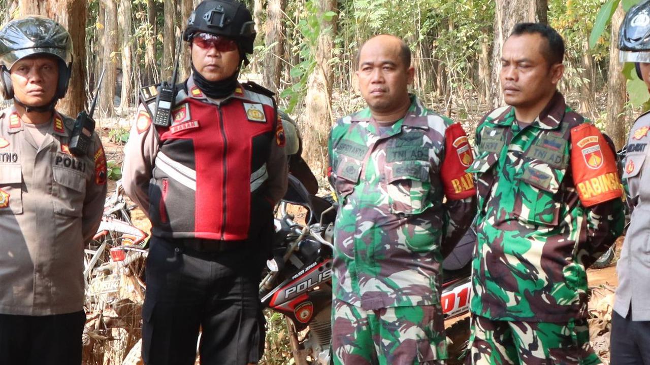 Polisi dan TNI di Jepara Masuk ke Hutan, Patroli Titik Rawan Karhutla