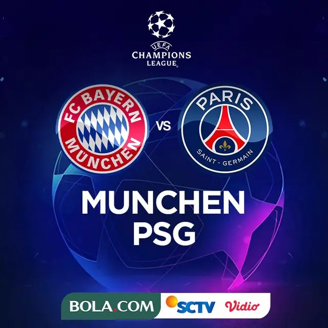 Liga Champions - Bayern Munchen Vs PSG
