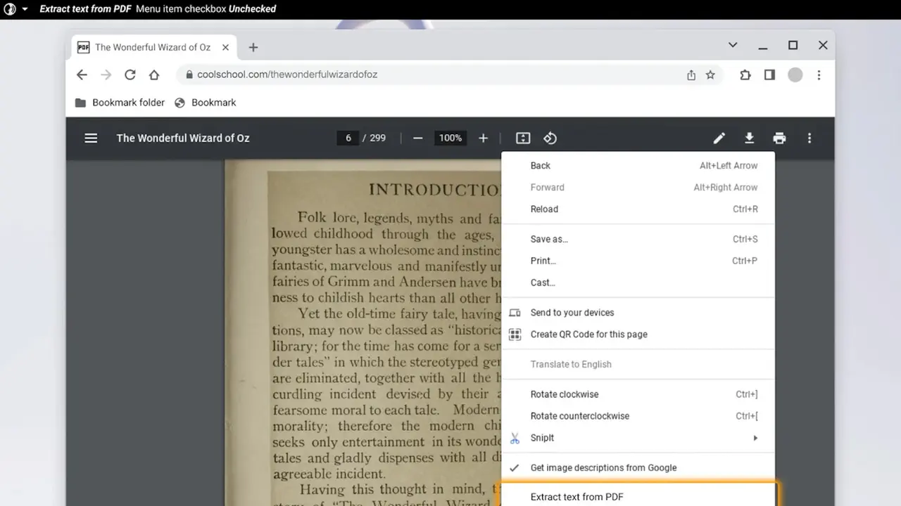 Salah satu fitur baru pada Google Chrome untuk mendukung pembelajaran yang inklusif.