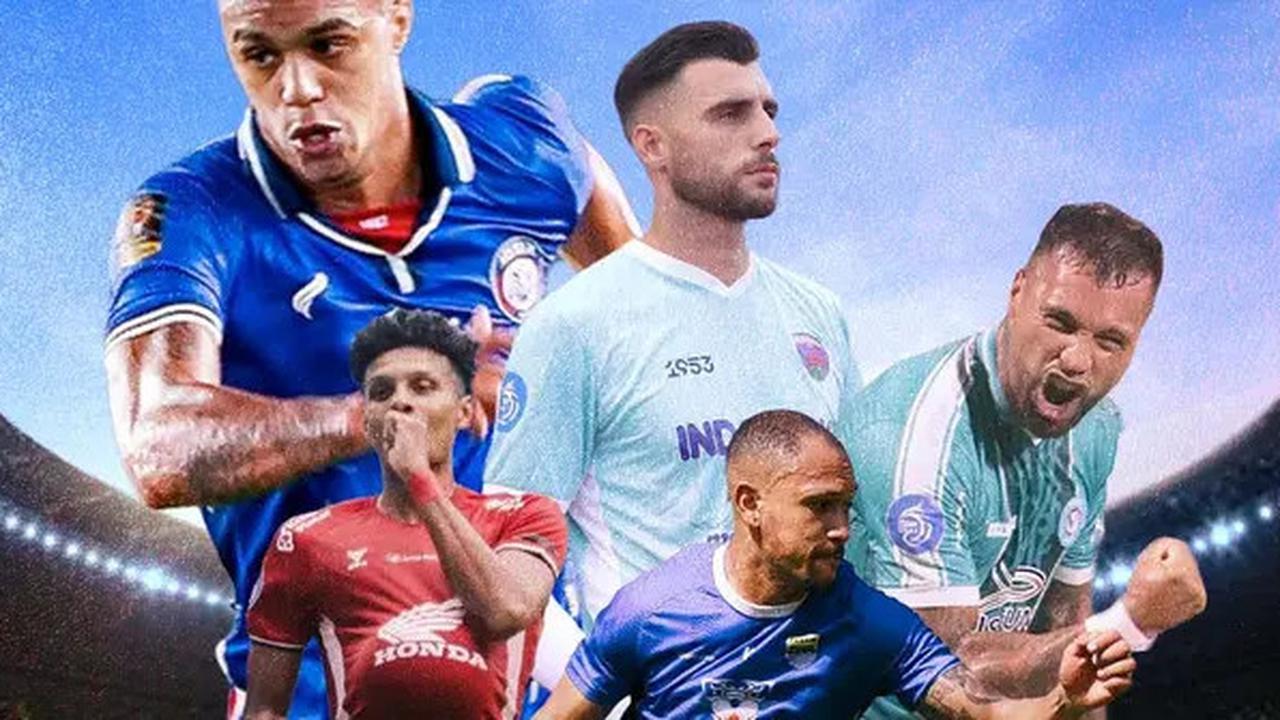 Daftar 5 Pemain Asing Paling Bersinar pada Debutnya di Liga 1, Salah Satunya Gustavo Franca Bersama Persib
