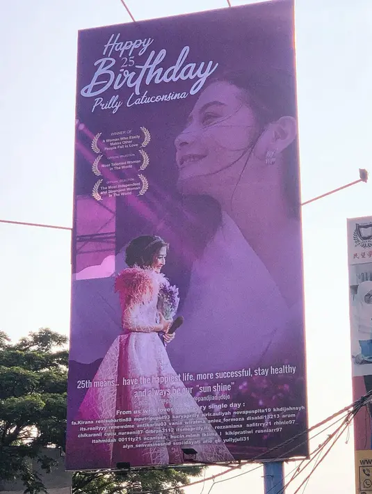 Prilly Latuconsina Ultah (Instagram/prillylatuconsina96)