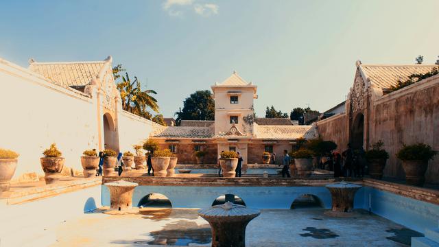 Ilustrasi Taman Sari Yogyakarta