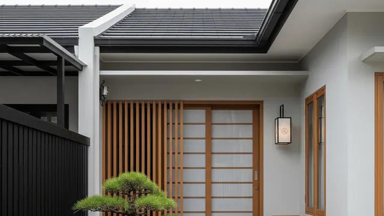 7 Desain Area Depan Rumah Ala Jepang yang Membuat Rumah Sempit Terasa Lebih Lapang