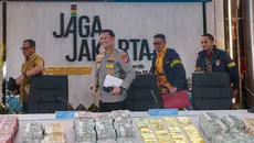 Penampakan Hasil Sitaan Kasus Korupsi dan TPPU di Polda Metro Jaya