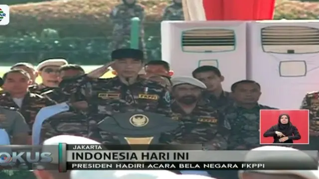 Dalam pidatonya, Jokowi meminta FKPPI menjaga NKRI, Pancasila, dan UUD 1945 sesuai nilai juang para pendahulu.