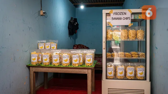 Keripik Pisang Setengah Jadi