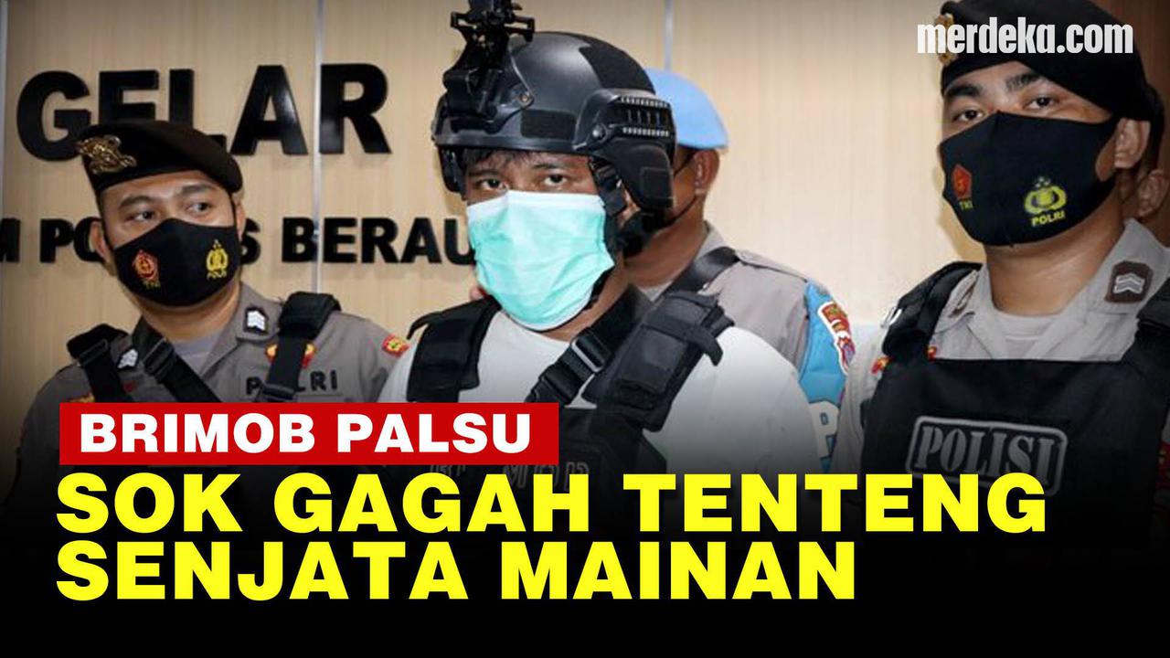 VIDEO: Kelakuan Memalukan Brimob Palsu, Makan Enggak Bayar dan Tipu Banyak Wanita