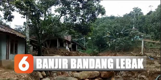 2 RT di Lebak Banten Hilang Usai Diterjang Banjir Bandang