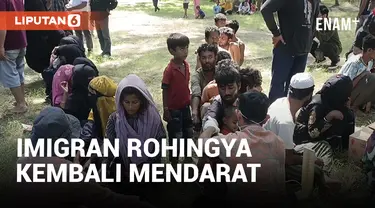 Tanpa Diketahui, 137 Imigran Rohingya Kembali Mendarat di Aceh Timur