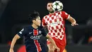 Menjamu Girona, Paris Saint-Germain unggul 1-0. (JULIEN DE ROSA/AFP)