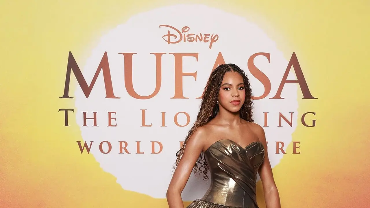 Penampilan Dewasa Blue Ivy di Karpet Merah Bareng Beyonce dan Jay-Z, Pakai Gaun Belahan Tinggi di Paha