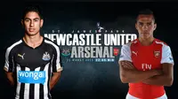 Prediksi Newcastle United Vs Arsenal (Liputan6.com/Andri Wiranuari)