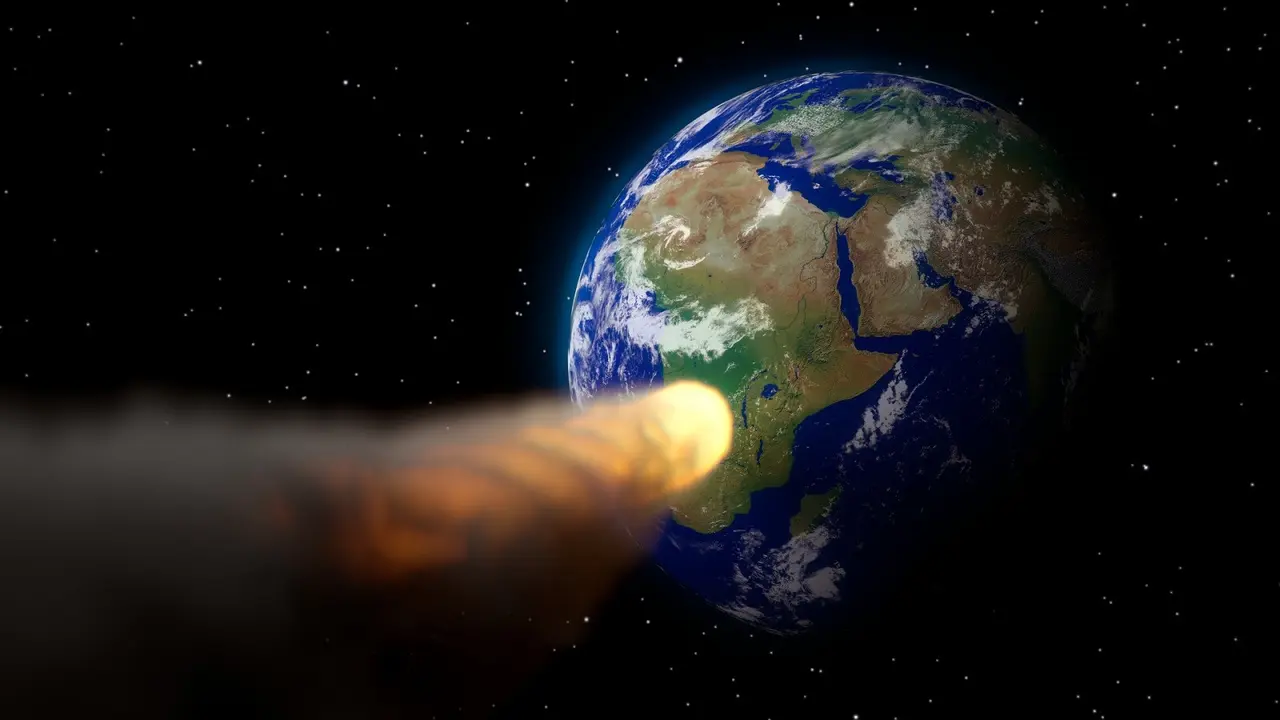 Ilustrasi asteroid