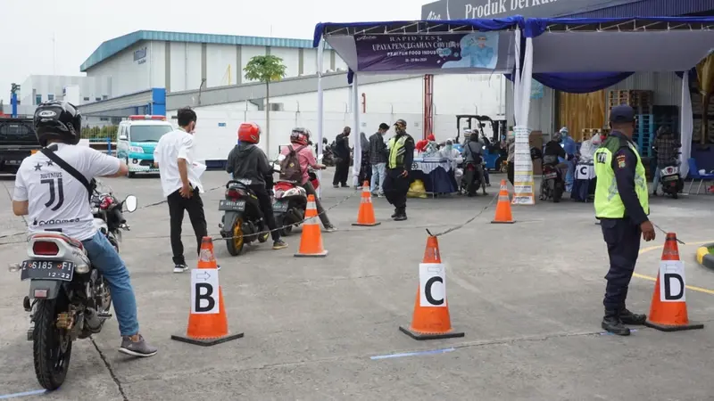 801 Karyawan Aice Group Jalani Rapid Test Pasca-Libur Hari Raya