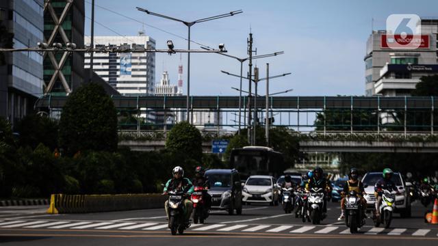 Baru 2 Hari 341 Motor Kena Tilang Elektronik Di Jakarta