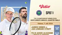 Siaran Langsung Quarterfinal - ATP Wimbledon 2026: Duel Strategi Petenis Elite di Vidio