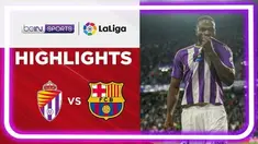 Berita video highlights laga pekan ke-36 Liga Spanyol (LaLiga) 2022/2023 antara Real Valladolid melawan Barcelona yang berakhir dengan skor 1-3, di mana Andreas Christensen mencetak gol bunuh diri cepat, Rabu (24/5/2023) dini hari WIB.